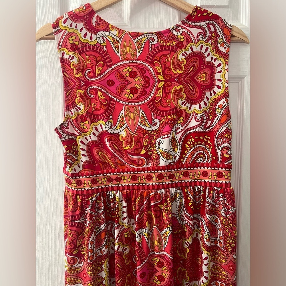 Paisley Print Dress Barn Dress Women’s Size 8 - Picture 5 of 5